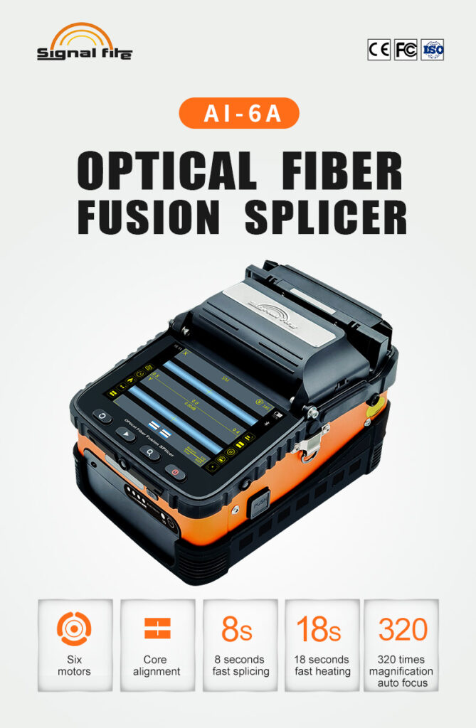Signal Fire AI-6A Optical Fiber Fusion Splicer | Fiber Optic ...