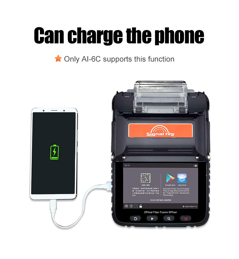 Signal Fire AI-6C Optical Fiber Fusion Splicer | Fiber Optic ...