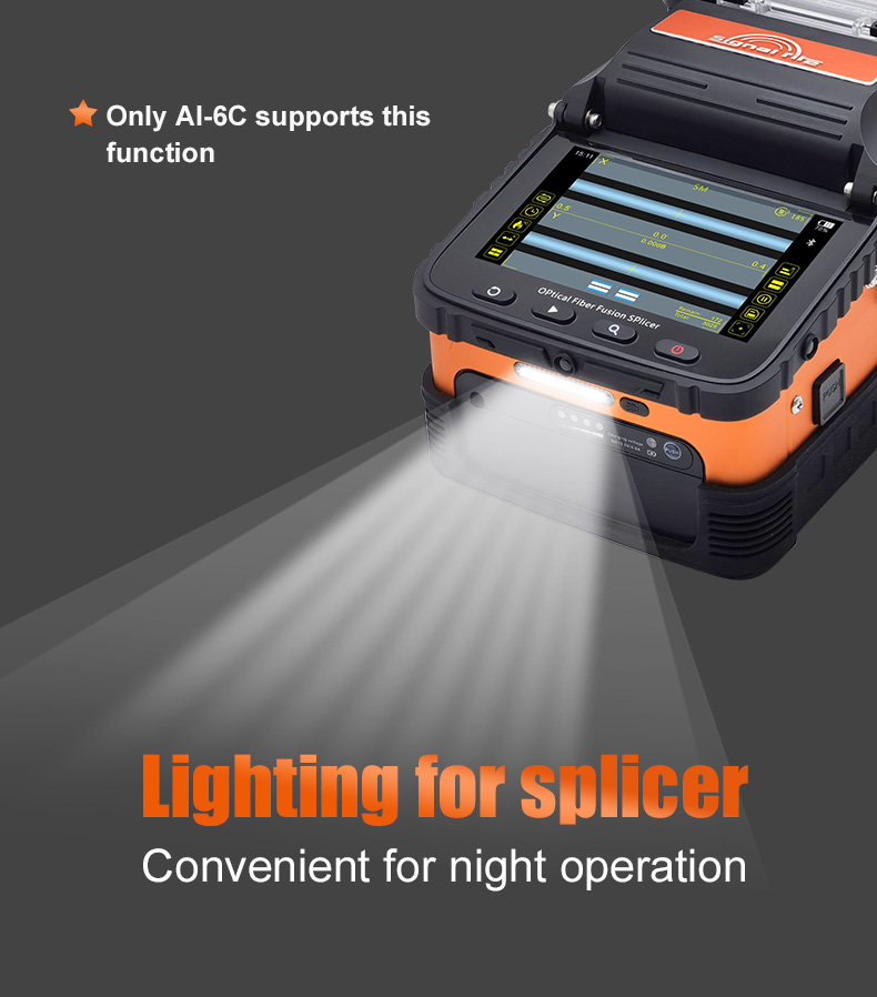 Signal Fire AI-6C Optical Fiber Fusion Splicer | Fiber Optic ...
