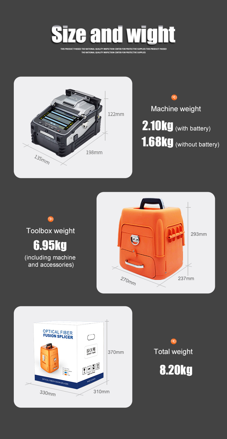 Signal Fire AI-7C Optical Fiber Fusion Splicer | Fiber Optic ...