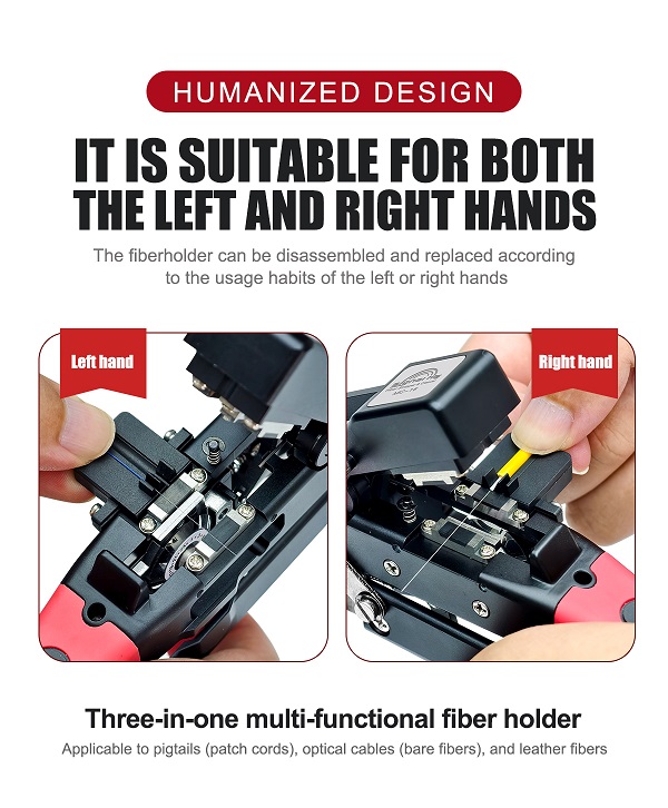 Signal Fire MC-16 Integrated Fiber Stripper & Cleaver - Humanized Design