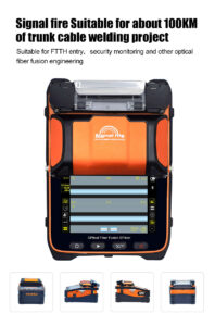 Singal Fire AI-9 Optical Fiber Fusion Splicer - For Trunk Cable Splicing