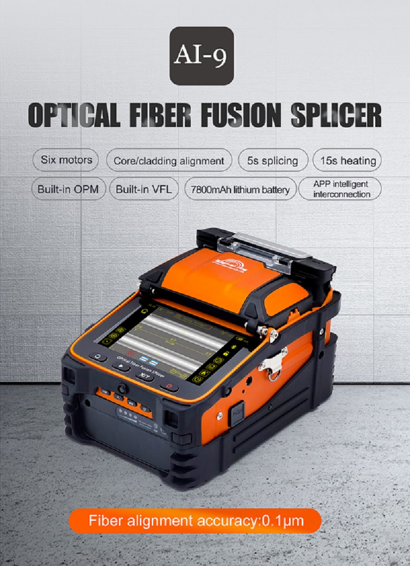 Single Fire AI-9 Fiber Optical Fusion Splicer - Features