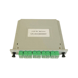 Spain Market - Insertion Module PLC Splitter with Transparent Dust Cover and Endface Inspection